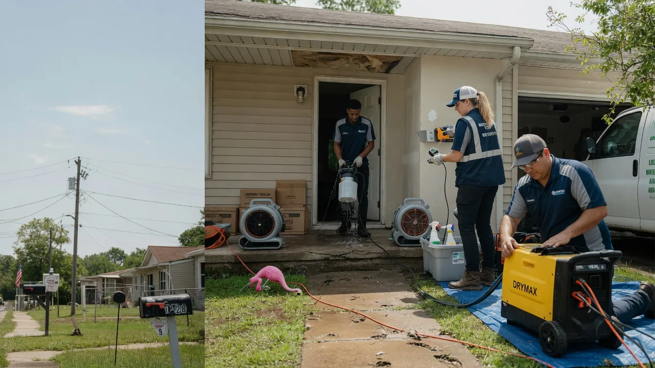 Storm Damage Water Removal in Deerfield, OH near me